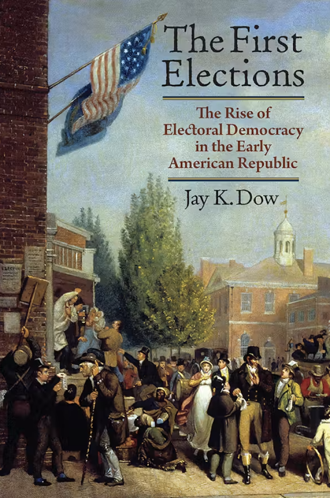 A depiction of citizens filling the streets on election day in Philadelphia in 1815, as rendered by John Lewis Krimmel